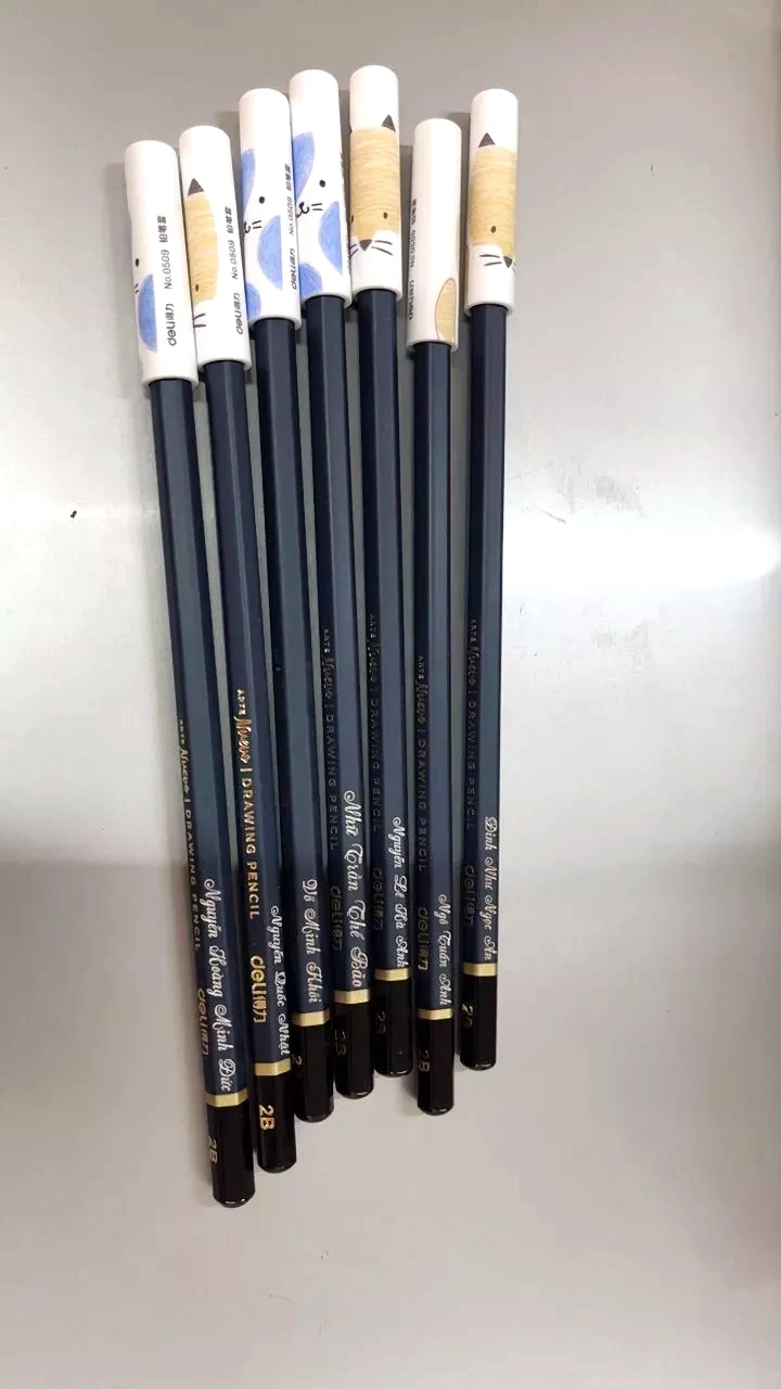 Bút Chì 2B Khắc Tên Theo Yêu Cầu 5