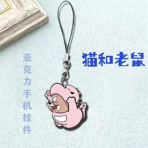 Dây Chuyền Điện Thoại Di Động Tom Và Jerry Mặt Dây Chuyền Đôi Điện Thoại Di Động Mặt Dây Chuyền Vỏ Điện Thoại Di Động 1