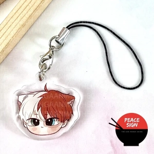 Dây Treo Giá Đỡ Điện Thoại BOKU NO HERO ACADEMIA THÚ MINI Học Viện Anh Hùng Anime Chibi Griptok Mica Acrylic 1