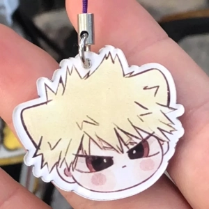 Dây Treo Giá Đỡ Điện Thoại BOKU NO HERO ACADEMIA THÚ MINI Học Viện Anh Hùng Anime Chibi Griptok Mica Acrylic