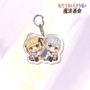 Enten Kakumei Móc Khóa Acrylic Hình Anime Anisphia Wynn Palettia Euphyllia Magenta Đáng Yêu Cho Nam Nữ Quà Tặng Bạn Bè, Chất Liệu Mica Trong Suốt In 2 Mặt, Kích Thước 5cm , Trang Trí Treo Cặp, Balo
