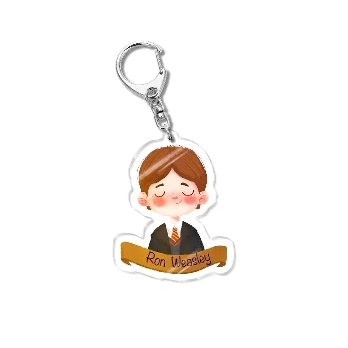 Harry Potter Hoạt Hình Móc Chìa Khóa Hermione Ron Dumbledore Snape Hagrid Ginny Luna Malfoy Acrylic Mặt Dây 4 Harry Potter Hoạt Hình Móc Chìa Khóa Hermione Ron Dumbledore Snape Hagrid Ginny Luna Malfoy Acrylic Mặt Dây 3