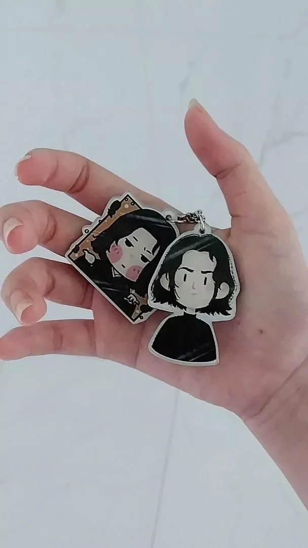 Harry Potter Hoạt Hình Móc Chìa Khóa Hermione Ron Dumbledore Snape Hagrid Ginny Luna Malfoy Acrylic Mặt Dây 8 Harry Potter Hoạt Hình Móc Chìa Khóa Hermione Ron Dumbledore Snape Hagrid Ginny Luna Malfoy Acrylic Mặt Dây 7
