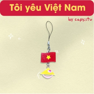 I Chủ Đề Việt Nam – Mũ Cối, Nón Lá, Cờ Đỏ Sao Vàng, Chim Hòa Bình Siêu Xinh