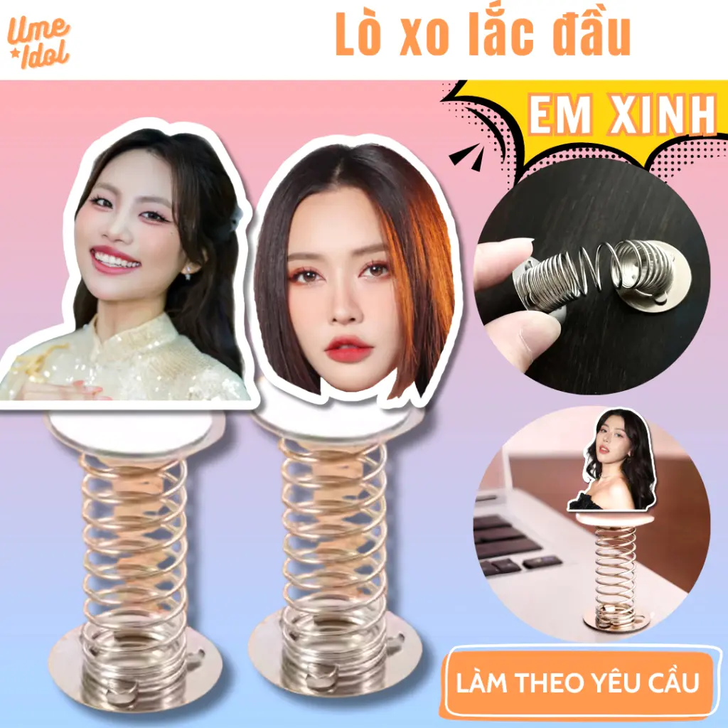 Lò Xo Lắc Lư Vô Tri In Theo Yêu Cầu, Mẫu Có Sẵn Lyhan, Chi Xê, Vũ Thảo My, Ánh Sáng AZA, Han Sara, 52Hz, Muộii, Bảo Anh 1 Lò Xo Lắc Lư Vô Tri In Theo Yêu Cầu, Mẫu Có Sẵn Lyhan, Chi Xê, Vũ Thảo My, Ánh Sáng AZA, Han Sara, 52Hz, Muộii, Bảo Anh