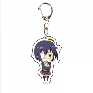 Love Chunibyo & Different Delusions Móc Chìa Khóa Bằng Acrylic Phong Cách Takanashi Rikka Nhật Bản 1