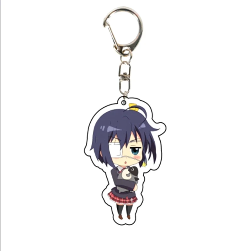 Love Chunibyo & Different Delusions Móc Chìa Khóa Bằng Acrylic Phong Cách Takanashi Rikka Nhật Bản 2 Love Chunibyo & Different Delusions Móc Chìa Khóa Bằng Acrylic Phong Cách Takanashi Rikka Nhật Bản 1