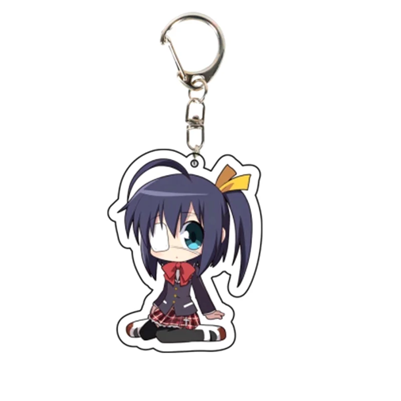 Love Chunibyo & Different Delusions Móc Chìa Khóa Bằng Acrylic Phong Cách Takanashi Rikka Nhật Bản 4 Love Chunibyo & Different Delusions Móc Chìa Khóa Bằng Acrylic Phong Cách Takanashi Rikka Nhật Bản 3