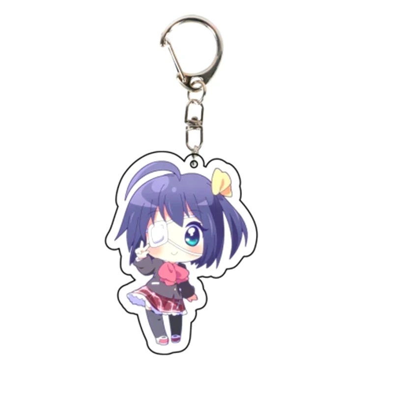 Love Chunibyo & Different Delusions Móc Chìa Khóa Bằng Acrylic Phong Cách Takanashi Rikka Nhật Bản 7 Love Chunibyo & Different Delusions Móc Chìa Khóa Bằng Acrylic Phong Cách Takanashi Rikka Nhật Bản 6