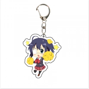 Love Chunibyo & Different Delusions Móc Chìa Khóa Bằng Acrylic Phong Cách Takanashi Rikka Nhật Bản