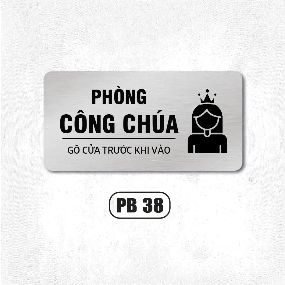 Mẫu Bảng Tên Phòng Alu Bạc Siêu Hot - Bảng Tên Cửa Phòng - Phun In UV 2 Mẫu Bảng Tên Phòng Alu Bạc Siêu Hot - Bảng Tên Cửa Phòng - Phun In UV 1