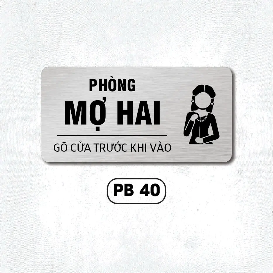 Mẫu Bảng Tên Phòng Alu Bạc Siêu Hot - Bảng Tên Cửa Phòng - Phun In UV 4 Mẫu Bảng Tên Phòng Alu Bạc Siêu Hot - Bảng Tên Cửa Phòng - Phun In UV 3