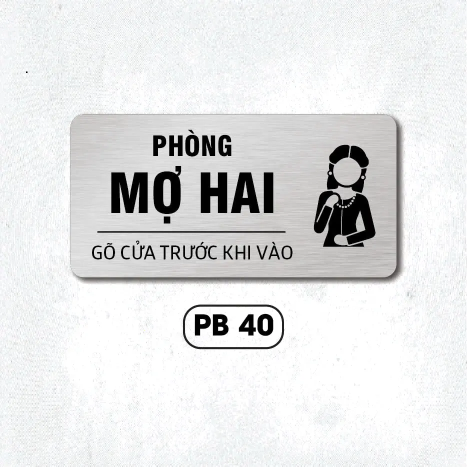 Mẫu Bảng Tên Phòng Alu Bạc Siêu Hot - Bảng Tên Cửa Phòng - Phun In UV 5 Mẫu Bảng Tên Phòng Alu Bạc Siêu Hot - Bảng Tên Cửa Phòng - Phun In UV 4