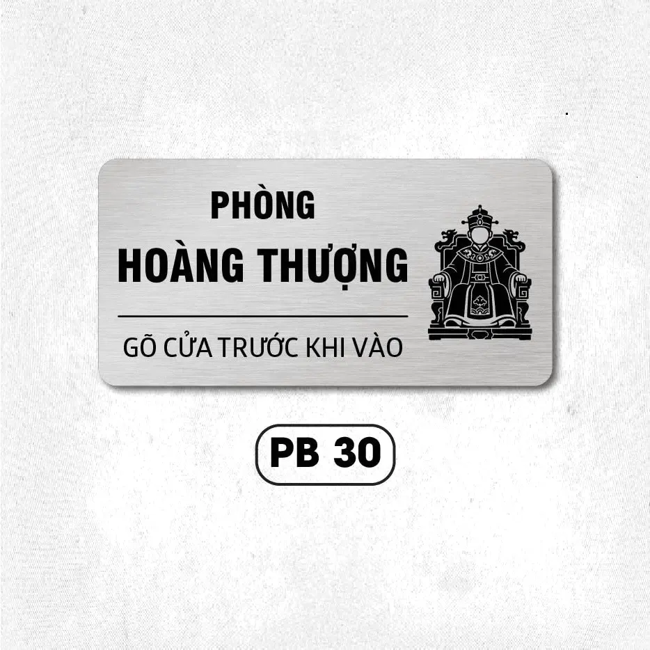 Mẫu Bảng Tên Phòng Alu Bạc Siêu Hot - Bảng Tên Cửa Phòng - Phun In UV 1 Mẫu Bảng Tên Phòng Alu Bạc Siêu Hot - Bảng Tên Cửa Phòng - Phun In UV 6