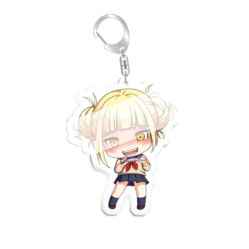 MHA Anime College Fashion Anime Merchandise Keychain Cartoon Character Double Sided Acrylic Key Chain Fans 2 MHA Anime College Fashion Anime Merchandise Keychain Cartoon Character Double Sided Acrylic Key Chain Fans 1