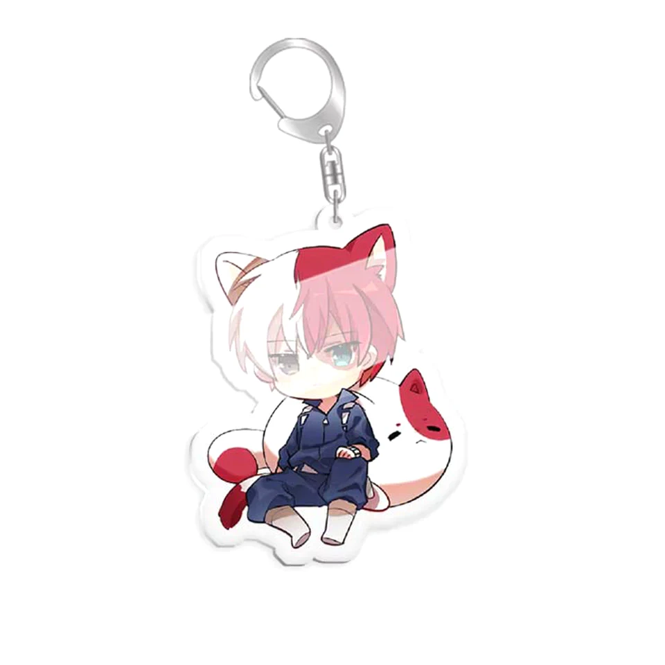 MHA Anime College Fashion Anime Merchandise Keychain Cartoon Character Double Sided Acrylic Key Chain Fans 3 MHA Anime College Fashion Anime Merchandise Keychain Cartoon Character Double Sided Acrylic Key Chain Fans 2