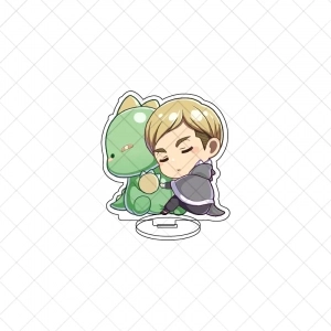 Mô Hình Đứng Standee Bằng Arcrylic Attack On Titan Anime Chibi Decor Góc Học Tập Để Bàn Cao 8cm 1