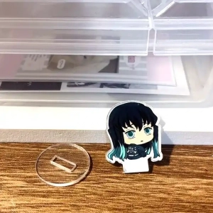 Mô Hình Đứng Standee Kimetsu No Yaiba Chibi Zenitsu Tanjiro Inosuke Nezuko Trang Trí Decor Bàn Học 1