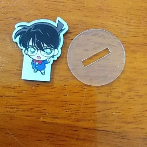 Mô Hình Mini Conan Standee Chibi Phim Truyện Hoạt Hình Thám Tử Lừng Danh Conan Kaito Kid Trang Trí Góc Học Tập Cao 3cm 1