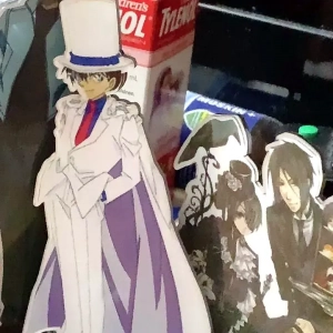 Mô Hình Standee Akai Shuuichi Kudou Shinichi Kaitou Kiddo Anime Thám Tử Lừng Danh Conan Acrylic Đứng Dễ Thương 8cm 1