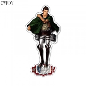 Mô Hình Standee Anime Attack On Titan Acrylic Stand Eren Yerger Reiner Braun Figurines Decor Góc Học Tập Để Bàn 15cm 1