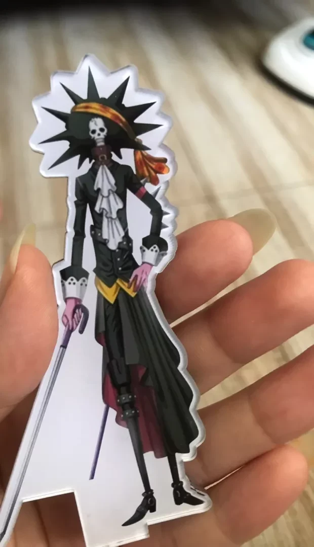 Mô Hình Standee Anime Nhân Vật Luffy Zoro Sanji Phim Hoạt Hình One Piece Decor Bàn Học,bàn Làm Việc 1