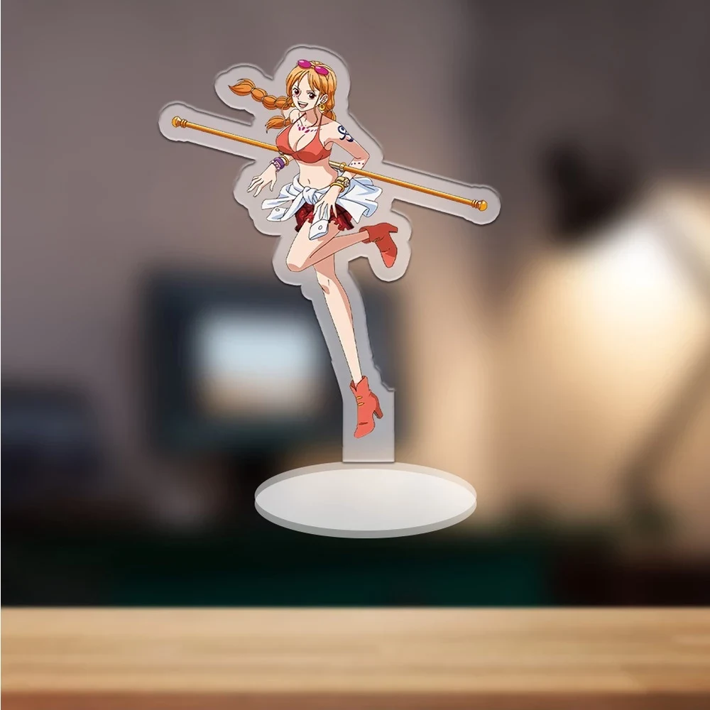 Mô Hình Standee Anime Nhân Vật Luffy Zoro Sanji Phim Hoạt Hình One Piece Decor Bàn Học,bàn Làm Việc 7