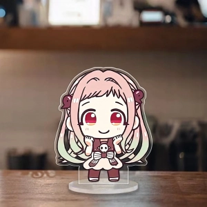 Mô Hình Standee Jibaku Shounen Hanako-kun Ảnh Đứng Tượng Acrylic Anime Chibi 8cm GUND Trang Trí Trưng Bày Decor Bàn Học 1