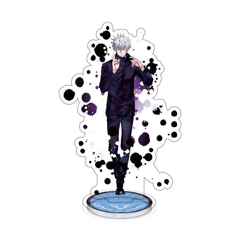 Mô Hình Standee Jujutsu Kaisen Anime Figure Acrylic Gojo Satoru Yuji Ryomen Sukuna Fushiguro Megumi, In Theo Yêu Cầu Mica Trong Suốt In 2 Mặt , Trang Trí Treo Cặp, Balo 2