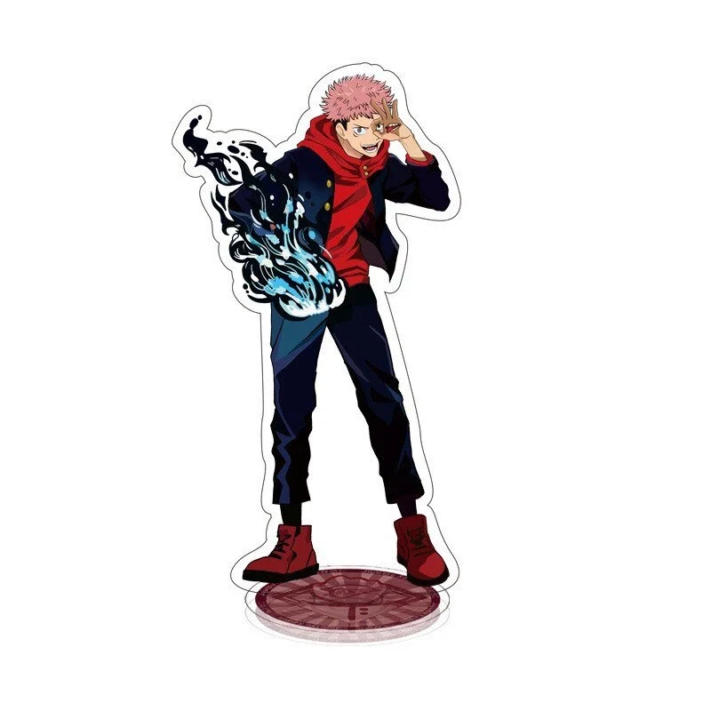 Mô Hình Standee Jujutsu Kaisen Anime Figure Acrylic Gojo Satoru Yuji Ryomen Sukuna Fushiguro Megumi, In Theo Yêu Cầu Mica Trong Suốt In 2 Mặt , Trang Trí Treo Cặp, Balo 3