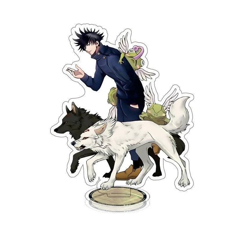 Mô Hình Standee Jujutsu Kaisen Anime Figure Acrylic Gojo Satoru Yuji Ryomen Sukuna Fushiguro Megumi, In Theo Yêu Cầu Mica Trong Suốt In 2 Mặt , Trang Trí Treo Cặp, Balo 5