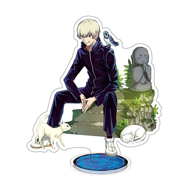 Mô Hình Standee Jujutsu Kaisen Anime Figure Acrylic Gojo Satoru Yuji Ryomen Sukuna Fushiguro Megumi, In Theo Yêu Cầu Mica Trong Suốt In 2 Mặt , Trang Trí Treo Cặp, Balo 6