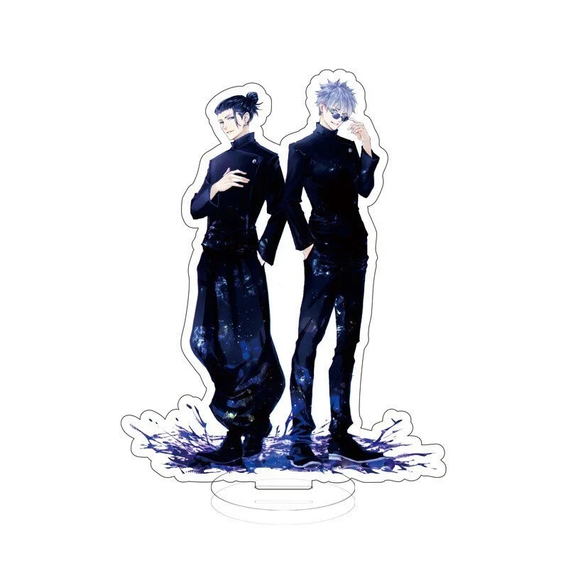 Mô Hình Standee Jujutsu Kaisen Anime Figure Acrylic Gojo Satoru Yuji Ryomen Sukuna Fushiguro Megumi, In Theo Yêu Cầu Mica Trong Suốt In 2 Mặt , Trang Trí Treo Cặp, Balo 7