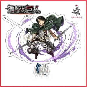 Mô Hình Standee Standee Anime Figure AttackOnTitan Shingeki No Kyojin Trưng Bày Góc Học Tập Để Bàn Làm Việc 1