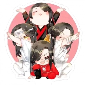 Mô Hình Standee Trùng Sinh Chi Hệ Thống Tự Cứu Của Nhân Vật Phản Diện Lạc Băng Hà Phụ Kiện Trang Trí Để Bàn Góc Học Tập