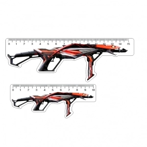 Mô Hình Thước Kẻ FF Học Sinh - Sinh Viên 10CM - 15CM- Free Fire 1