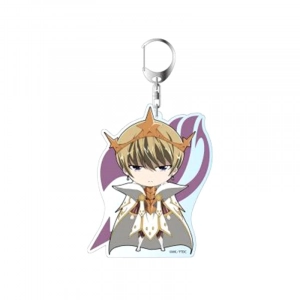 Móc Chìa Khóa Bằng Acrylic Hình Fairy Tail Dễ Thương, In Theo Yêu Cầu Mica Trong Suốt In 2 Mặt , Trang Trí Treo Cặp, Balo 1