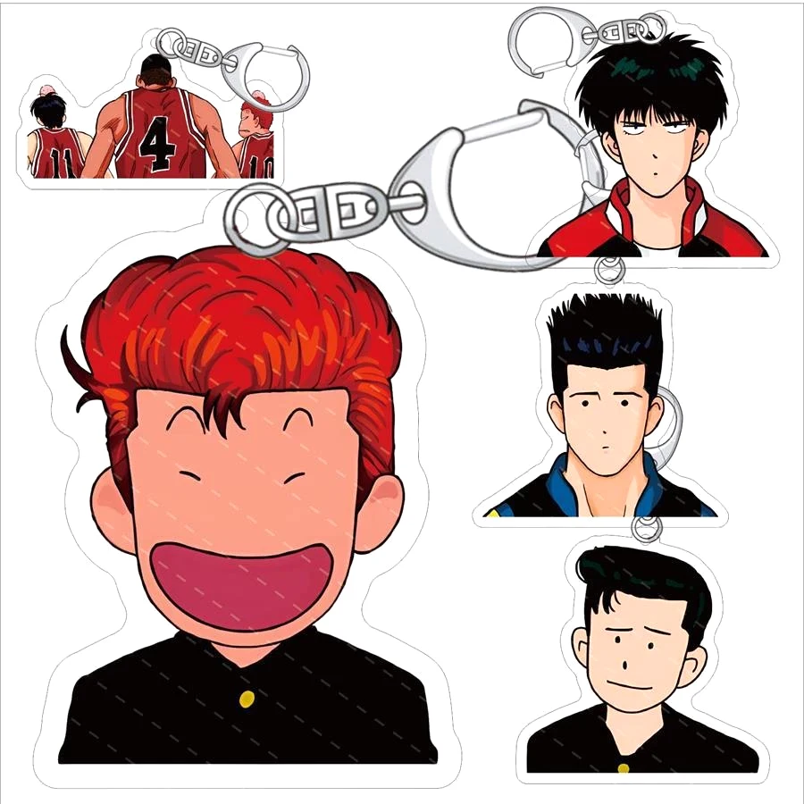 Móc Chìa Khóa Bằng Acrylic Họa Tiết Hoạt Hình Slam Dunk Sakuragi Hanamichi Mito Youhei, Mica Trong Suốt In 2 Mặt, Kích Thước 5cm , Trang Trí Treo Cặp, Balo 3 Móc Chìa Khóa Bằng Acrylic Họa Tiết Hoạt Hình Slam Dunk Sakuragi Hanamichi Mito Youhei, Mica Trong Suốt In 2 Mặt, Kích Thước 5cm , Trang Trí Treo Cặp, Balo 2
