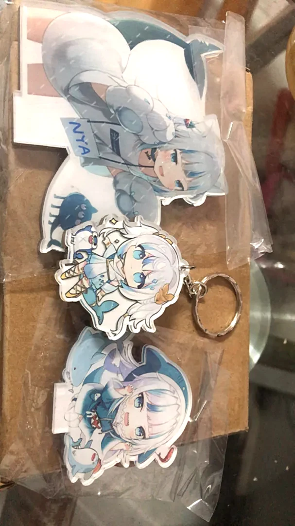 Móc Chìa Khóa Bằng Acrylic In Họa Tiết Hoạt Hình Hololive Vtuber Gawr Gura Watson Amelia Murasaki Shion Ookami Mio 2 Móc Chìa Khóa Bằng Acrylic In Họa Tiết Hoạt Hình Hololive Vtuber Gawr Gura Watson Amelia Murasaki Shion Ookami Mio 1