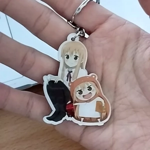 Móc Chìa Khóa Himouto Umaru-Chan Dễ Thương, Theo Yêu Cầu Mica Trong Suốt In 2 Mặt , Trang Trí Treo Cặp, Balo