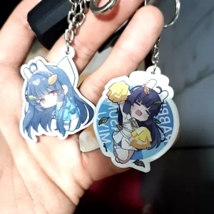 Móc Chìa Khóa Hình Nhân Vật Kasumizawa Miyu Game Blue Archive NS3 , Chất Liệu Mica Trong Suốt In 2 Mặt, Kích Thước 5cm , Trang Trí Treo Cặp, Balo Chất Liệu Mica Trong Suốt In 2 Mặt, Kích Thước 5cm , Trang Trí Treo Cặp, Balo 1