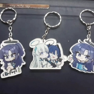 Móc Chìa Khóa Hình Nhân Vật Kasumizawa Miyu Game Blue Archive NS3 , Chất Liệu Mica Trong Suốt In 2 Mặt, Kích Thước 5cm , Trang Trí Treo Cặp, Balo Chất Liệu Mica Trong Suốt In 2 Mặt, Kích Thước 5cm , Trang Trí Treo Cặp, Balo