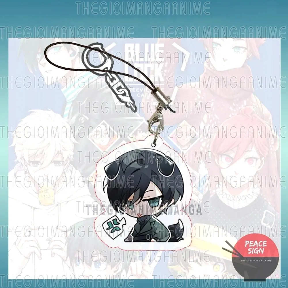 Móc Dây Treo Điện Thoại Blue Lock Ver Tai Chữ In Hình Anime Chibi Mica Trong Acrylic Móc Khóa 4 Móc Dây Treo Điện Thoại Blue Lock Ver Tai Chữ In Hình Anime Chibi Mica Trong Acrylic Móc Khóa 3