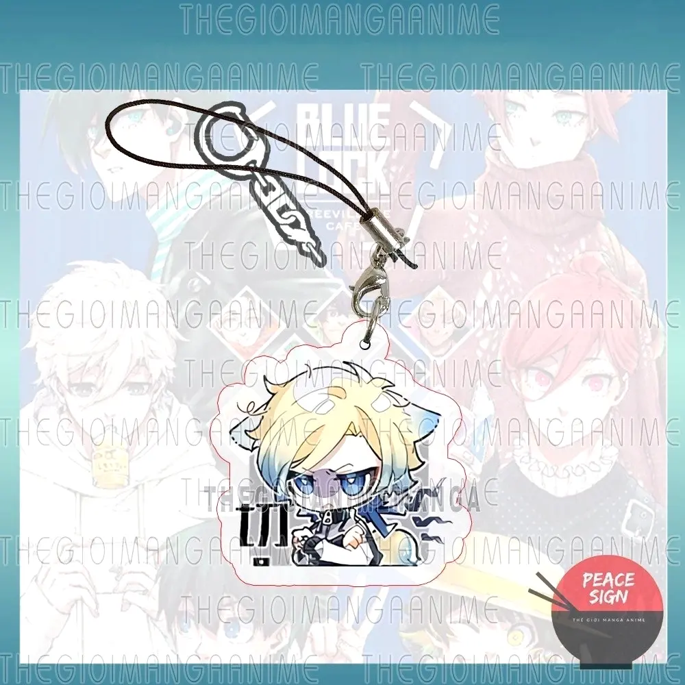 Móc Dây Treo Điện Thoại Blue Lock Ver Tai Chữ In Hình Anime Chibi Mica Trong Acrylic Móc Khóa 5 Móc Dây Treo Điện Thoại Blue Lock Ver Tai Chữ In Hình Anime Chibi Mica Trong Acrylic Móc Khóa 4