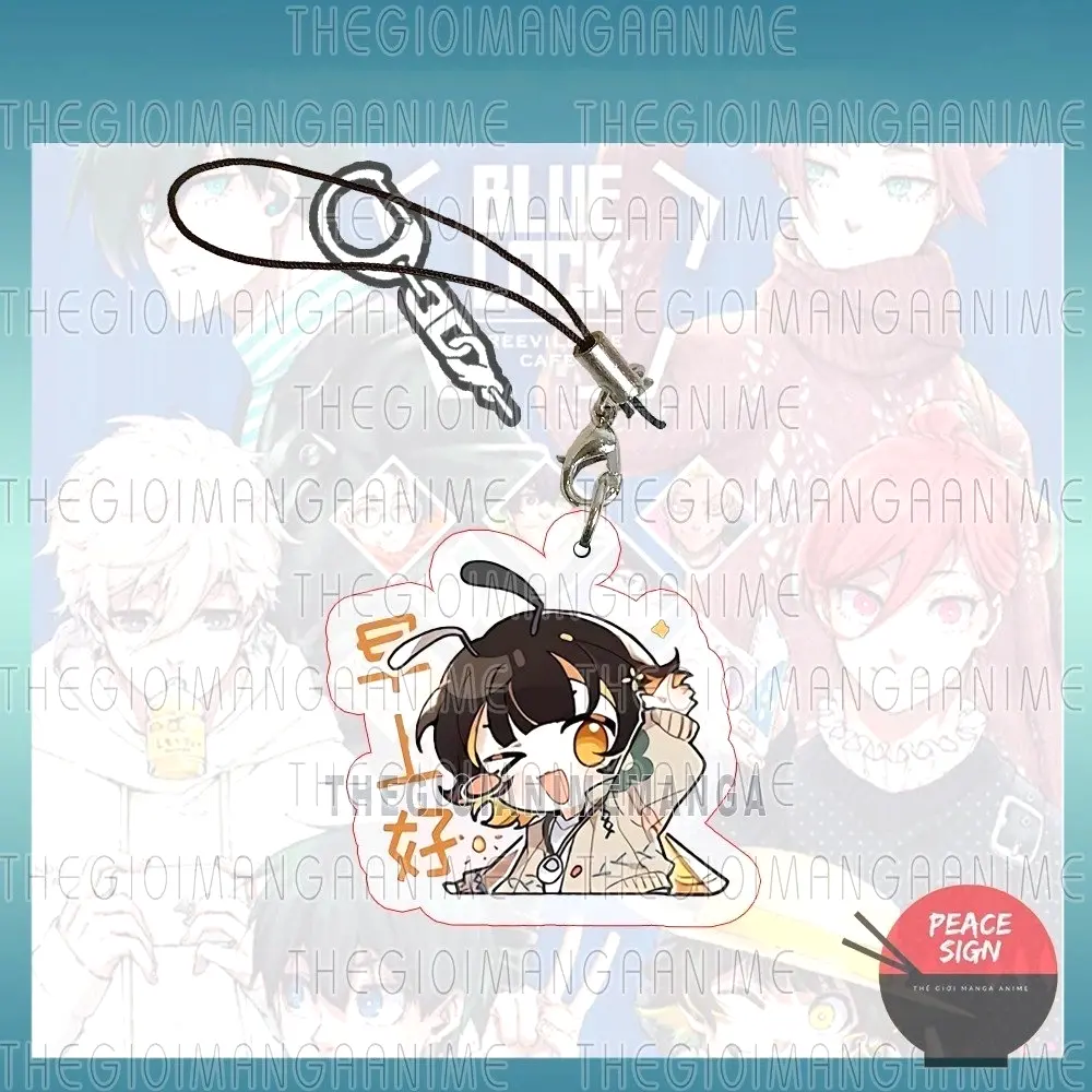 Móc Dây Treo Điện Thoại Blue Lock Ver Tai Chữ In Hình Anime Chibi Mica Trong Acrylic Móc Khóa 6 Móc Dây Treo Điện Thoại Blue Lock Ver Tai Chữ In Hình Anime Chibi Mica Trong Acrylic Móc Khóa 5