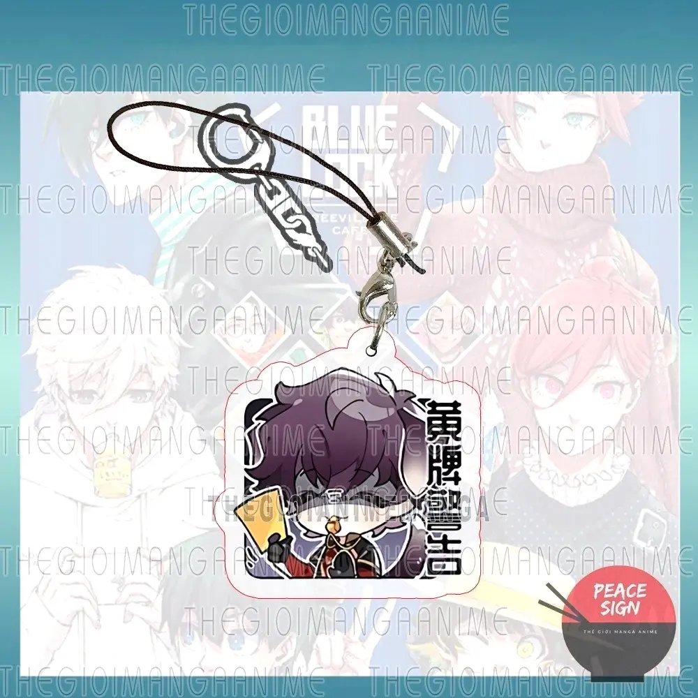 Móc Dây Treo Điện Thoại Blue Lock Ver Tai Chữ In Hình Anime Chibi Mica Trong Acrylic Móc Khóa 7 Móc Dây Treo Điện Thoại Blue Lock Ver Tai Chữ In Hình Anime Chibi Mica Trong Acrylic Móc Khóa 6