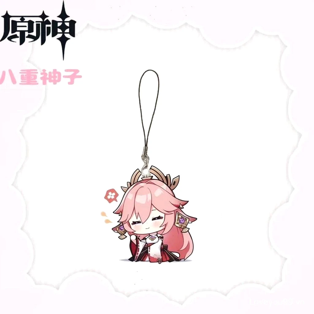 Móc Dây Treo Điện Thoại Genshin Impact Yae Miko Charm Điện Thoại Di Động, Móc Khóa Điện Thoại Nhỏ Yae Miko Hoạt Hình, Phụ Kiện Điện Thoại, In Theo Yêu Cầu Chất Liệu Mica Trong Suốt In 2 Mặt, Kích Thước 5cm 6 Móc Dây Treo Điện Thoại Genshin Impact Yae Miko Charm Điện Thoại Di Động, Móc Khóa Điện Thoại Nhỏ Yae Miko Hoạt Hình, Phụ Kiện Điện Thoại, In Theo Yêu Cầu Chất Liệu Mica Trong Suốt In 2 Mặt, Kích Thước 5cm 5