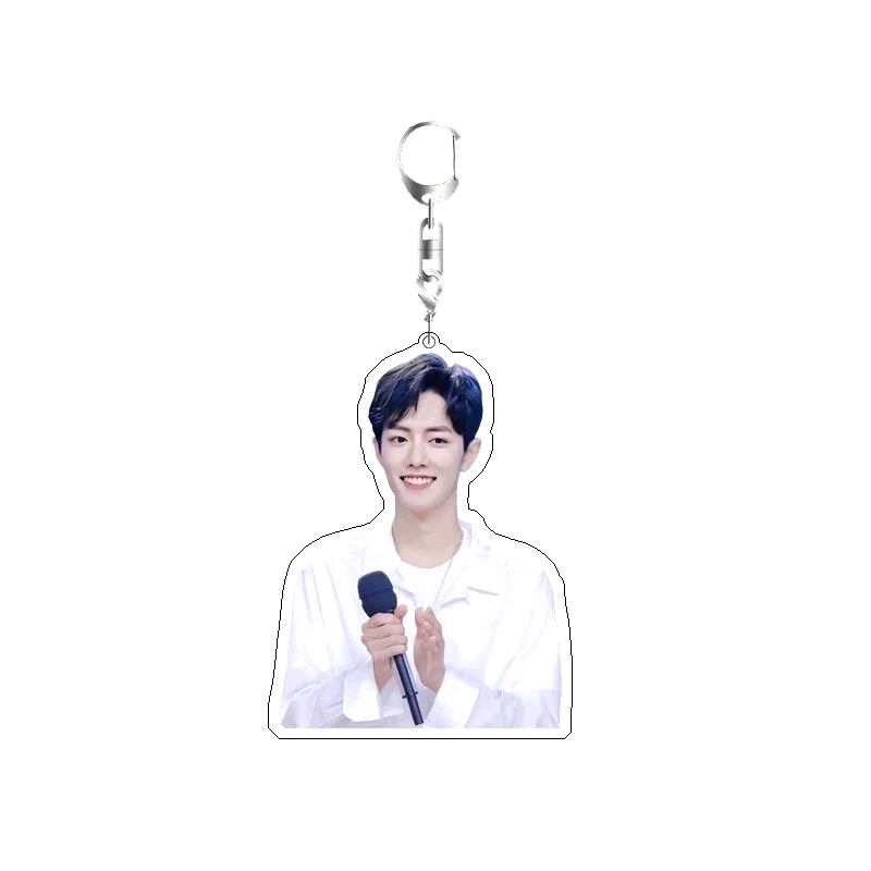 Móc Khoá 2 Mặt Hình Tiêu Chiến Chất Liệu Mica Trong Suốt In 2 Mặt, Kích Thước 5cm , Trang Trí Treo Cặp, Balo 3 Móc Khoá 2 Mặt Hình Tiêu Chiến Chất Liệu Mica Trong Suốt In 2 Mặt, Kích Thước 5cm , Trang Trí Treo Cặp, Balo 2