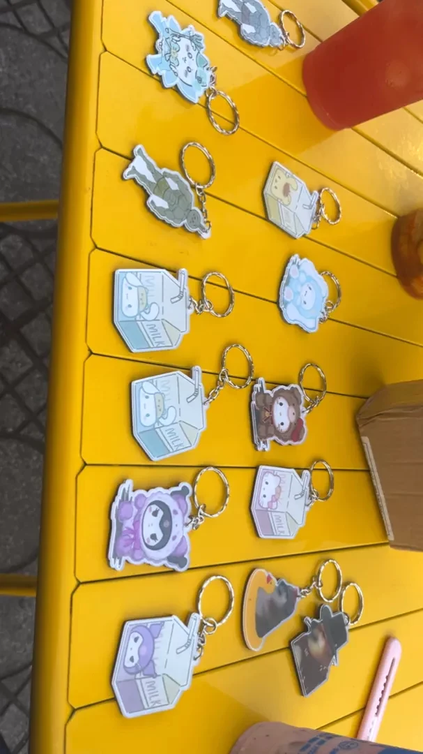 Móc Khoá Acrylic Hoạt Hình Sanrio Kuromi Melody Cinnamoroll Pompurin Kitty Pochacco Dễ Thương, Chất Liệu Mica Trong Suốt In 2 Mặt, Kích Thước 5cm , Trang Trí Treo Cặp, Balo 4 Móc Khoá Acrylic Hoạt Hình Sanrio Kuromi Melody Cinnamoroll Pompurin Kitty Pochacco Dễ Thương, Chất Liệu Mica Trong Suốt In 2 Mặt, Kích Thước 5cm , Trang Trí Treo Cặp, Balo 3