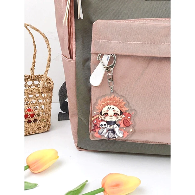 Móc Khóa Acrylic In Hình Nhân Vật Trong Phim Anime Jujutsu Kaisen Hai Mặt Nhiều Kiểu Dáng Tùy Chọn Dễ Thương Trang Trí Mica Trong Suốt In 2 Mặt, Kích Thước 5cm , Trang Trí Treo Cặp, Balo 4 Móc Khóa Acrylic In Hình Nhân Vật Trong Phim Anime Jujutsu Kaisen Hai Mặt Nhiều Kiểu Dáng Tùy Chọn Dễ Thương Trang Trí Mica Trong Suốt In 2 Mặt, Kích Thước 5cm , Trang Trí Treo Cặp, Balo 3